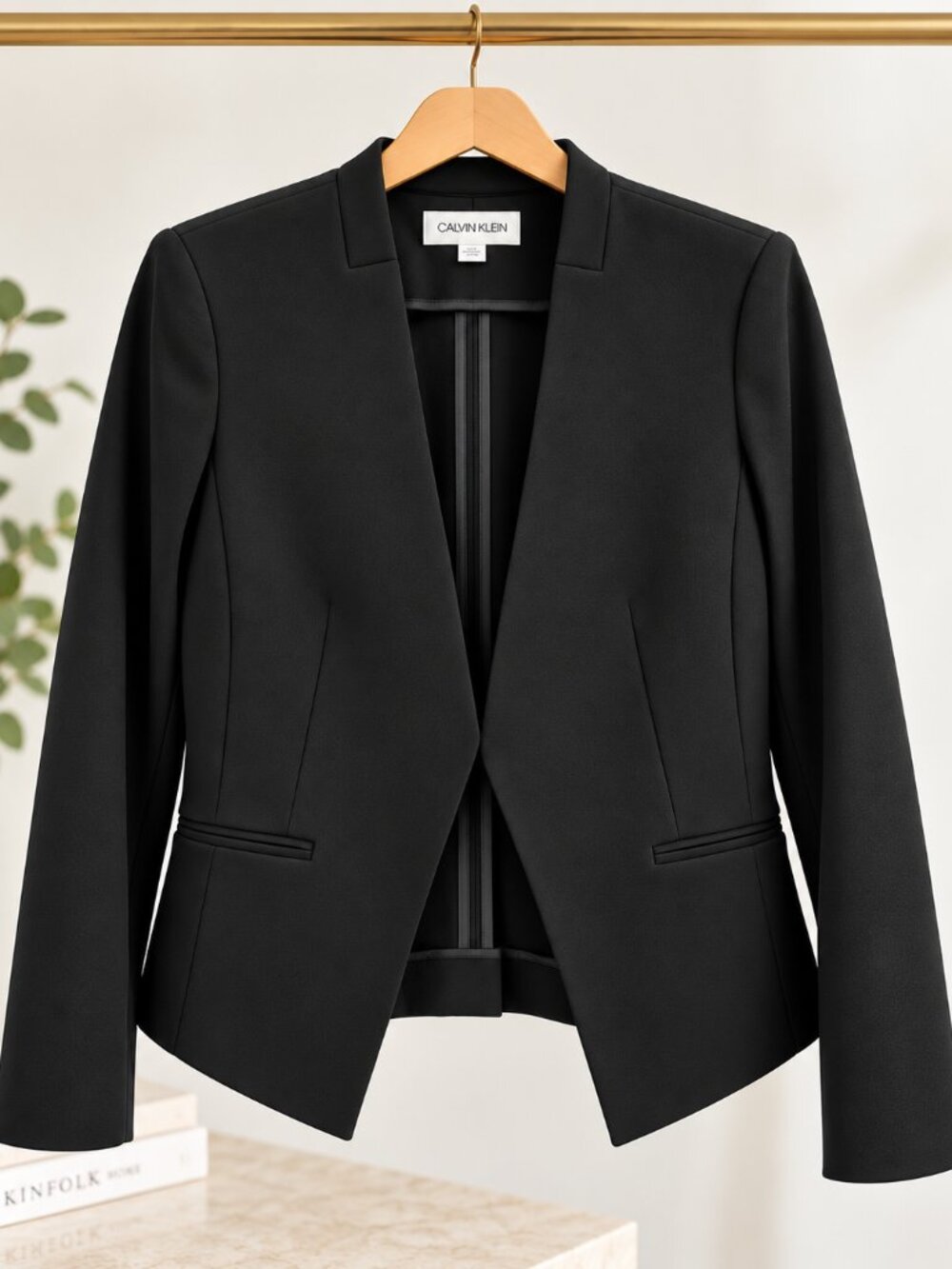 Calvin Klein black suit jacket